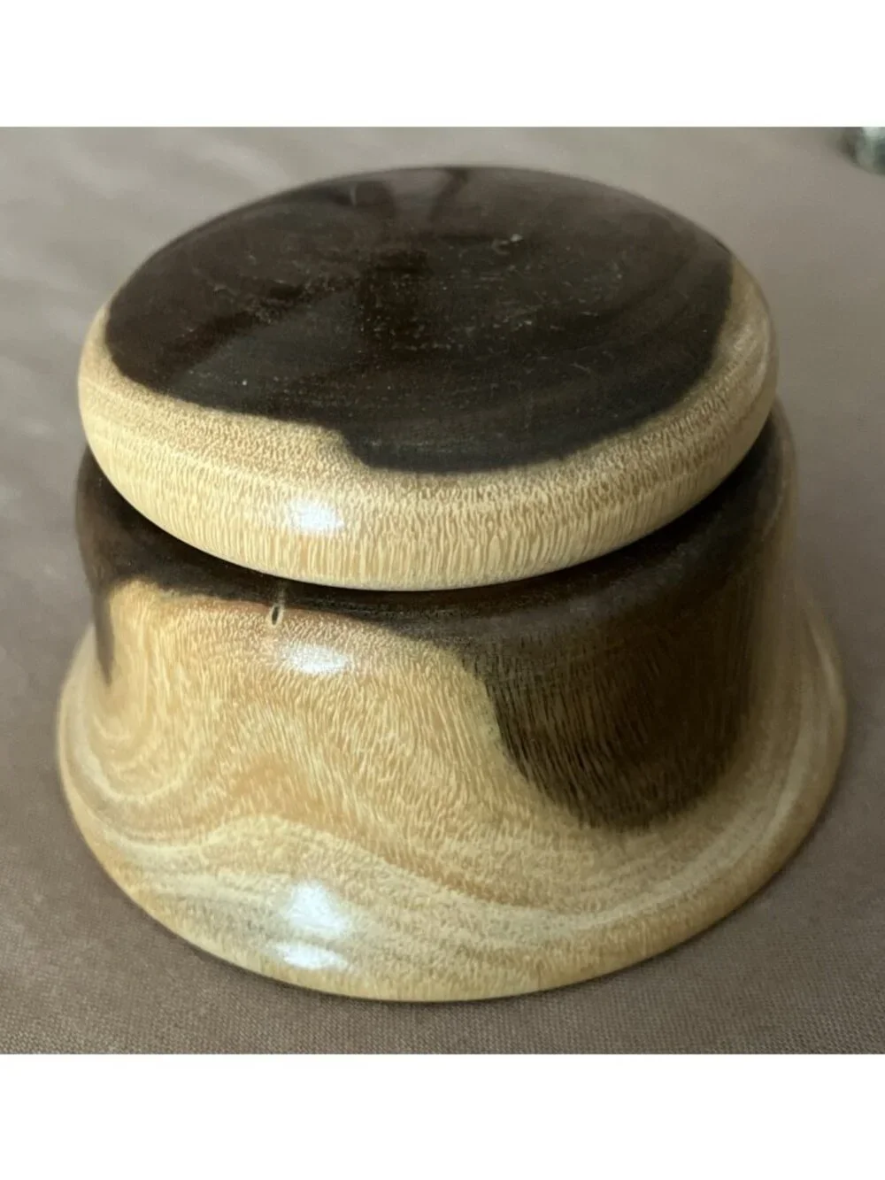 Wooden Keepsake Box With Lid 2 3/4 x 1 3/4”